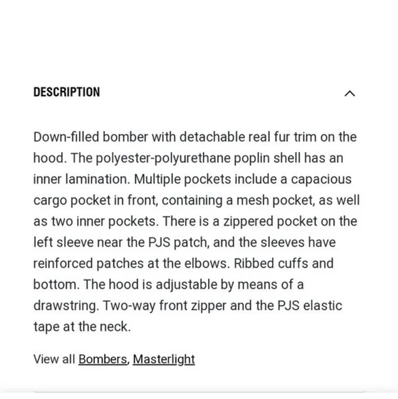 Down-filled bomber jacket - Picture 3 of 7